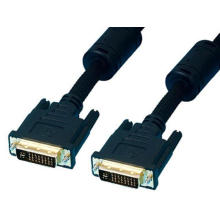 DVI-D M-M (24+1) / (24+5) Cable Gold